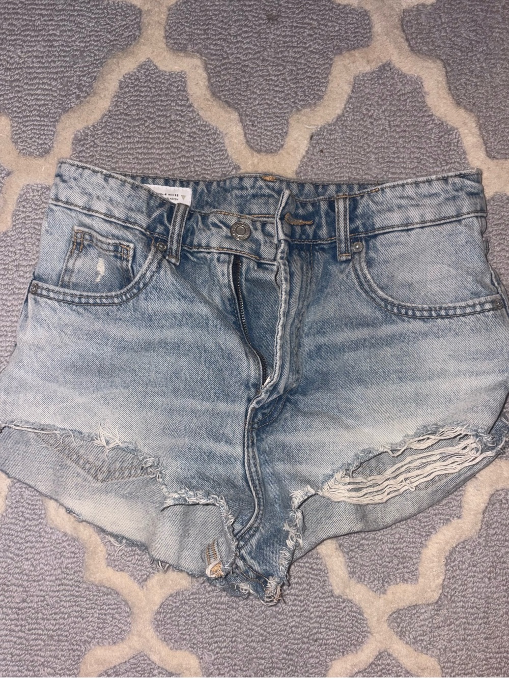 Women’s Distressed Zara Jean Shorts